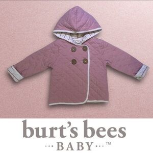 Burt's Bees Baby Quilted Organic Cotton Jacket, Size 24M, MSRP $35‎